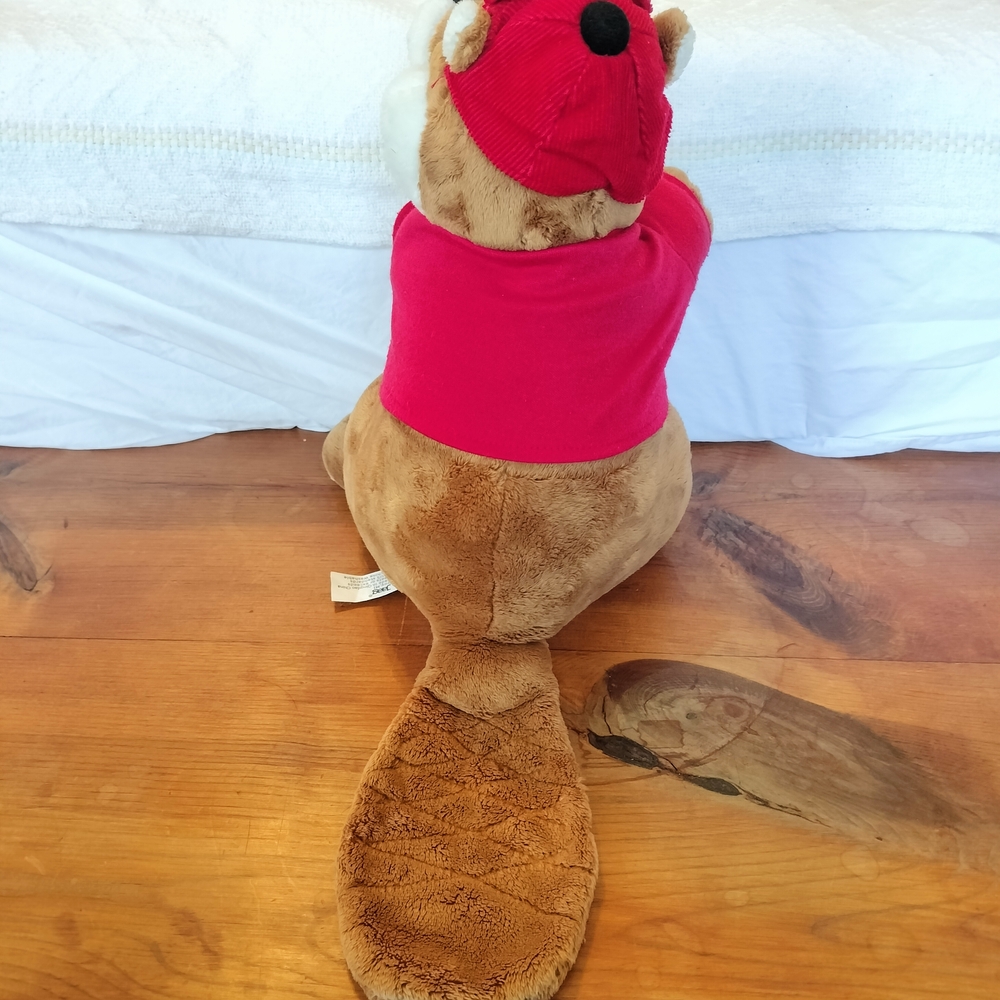 Buc-ees Plush Bucky The Beaver Stuffed Animal, Ages 3 and Up, 12 Inches Tall - Picture 3 of 7